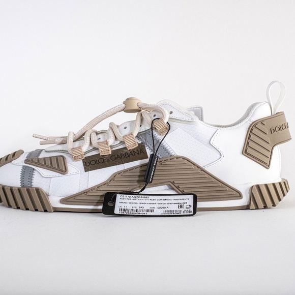 Size EU42.5 | US9.5 - DOLCE & GABBANA Men's NS1 Paneled Sneakers Authentic NEW - Picture 8 of 16